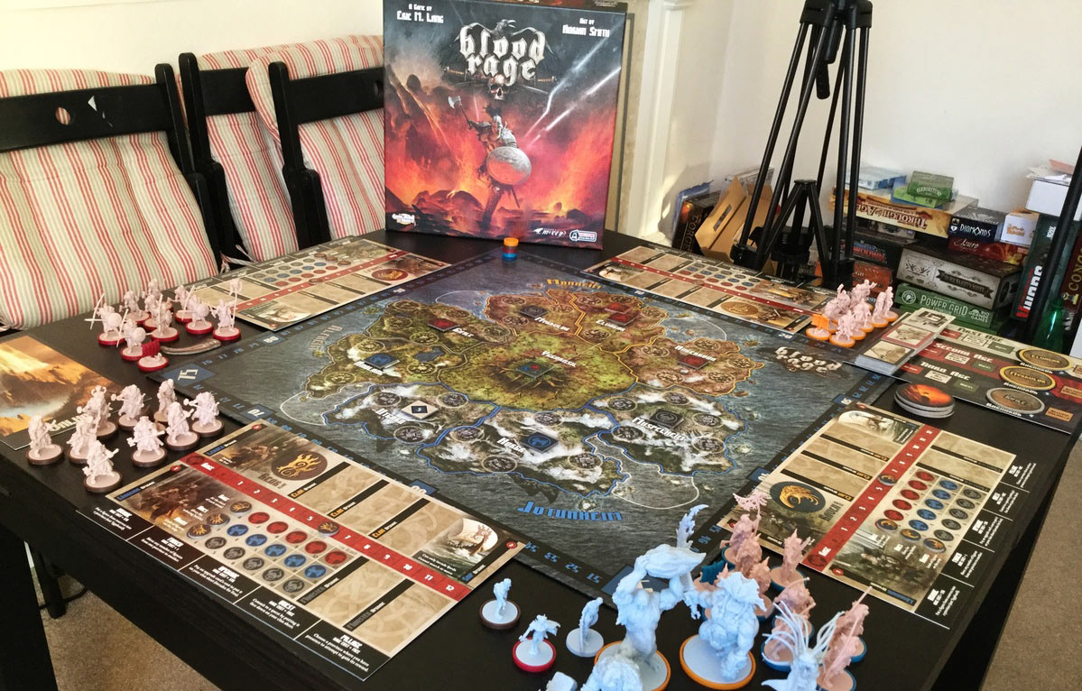 blood rage board game review
