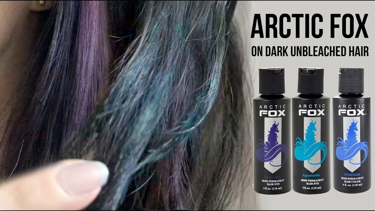 arctic fox hair dye on dark hair review