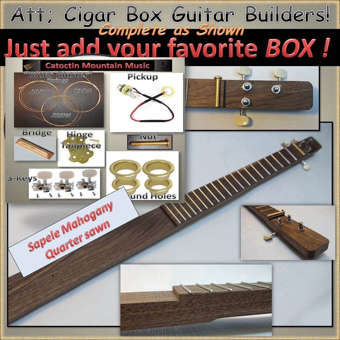 cigar box guitar kit reviews