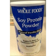 whole foods soy protein powder review