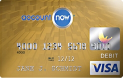 account now gold visa prepaid card review
