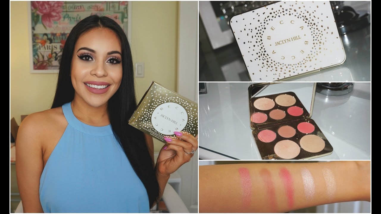 becca jaclyn hill palette review
