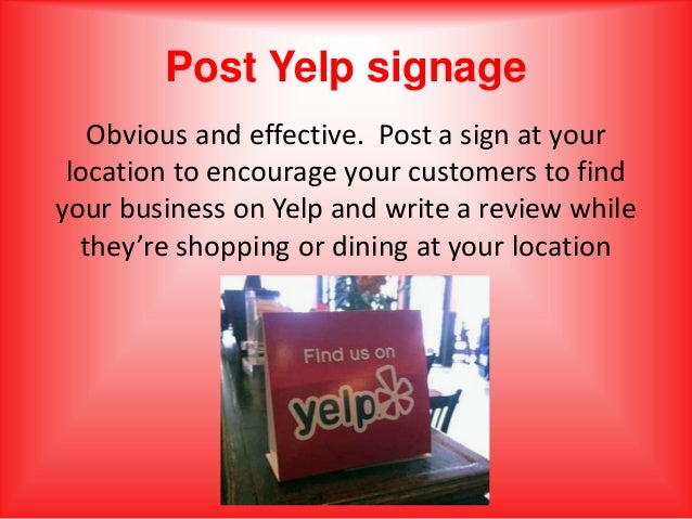 how to get yelp reviews