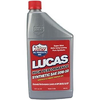 lucas 20w50 synthetic motorcycle oil reviews
